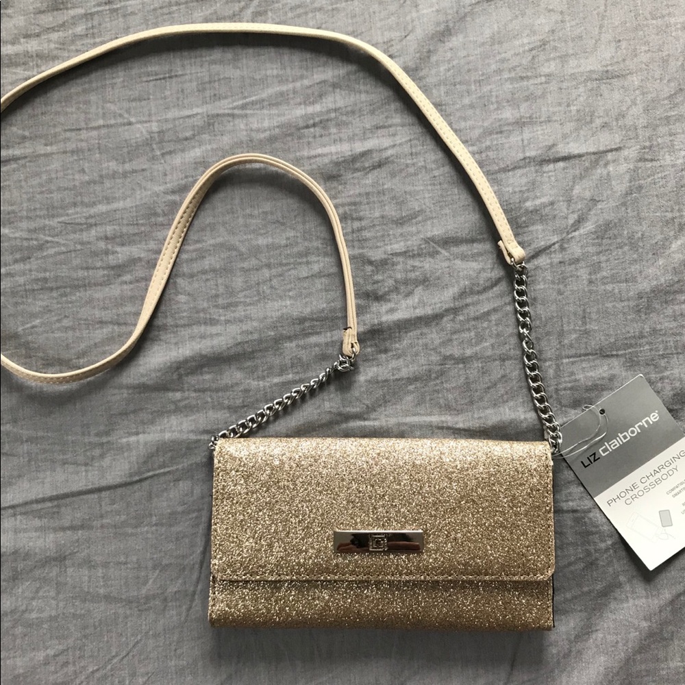 NWT Smartphone-Charging Crossbody Purse